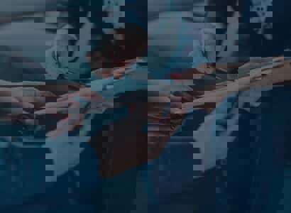 A person signing documents